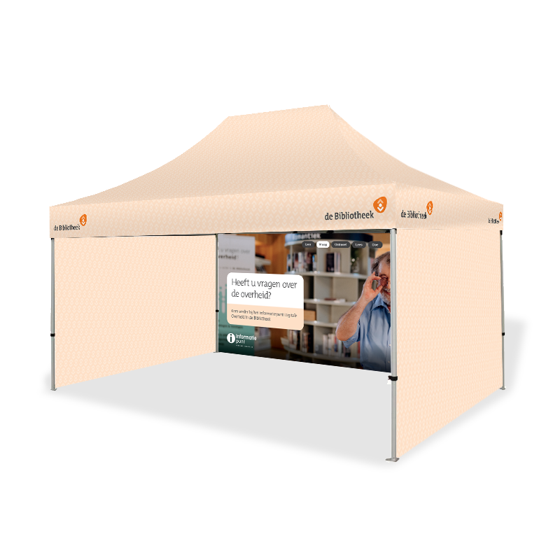 Promotie tent (3 x 4,5 m)